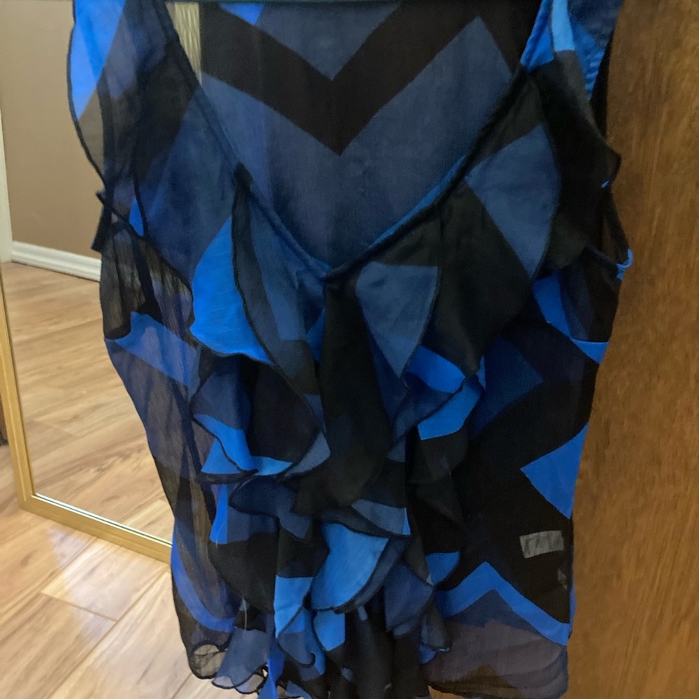 NY&C ruffled top